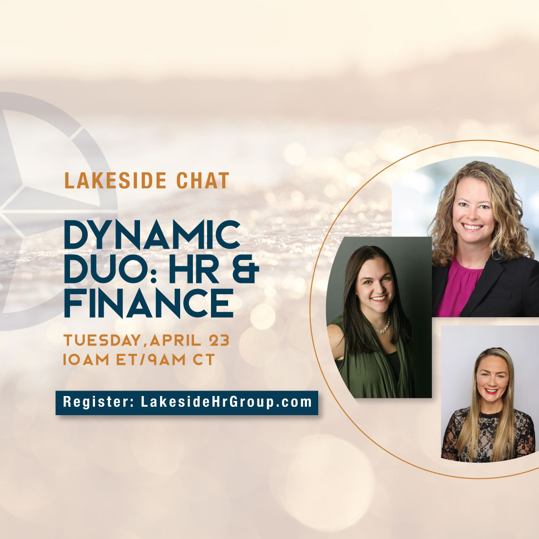 Lakeside Chat: “Dynamic Duo: HR & Finance” – Webinar