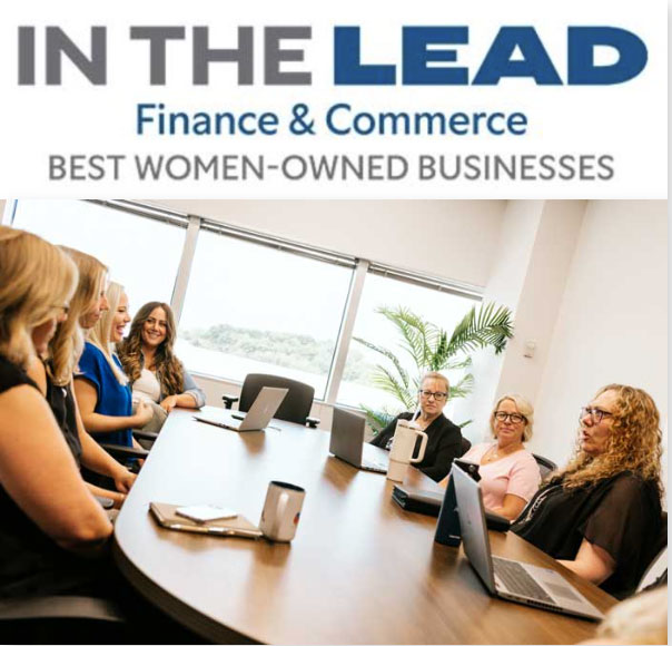 In the Lead Best Women Owned Business logo