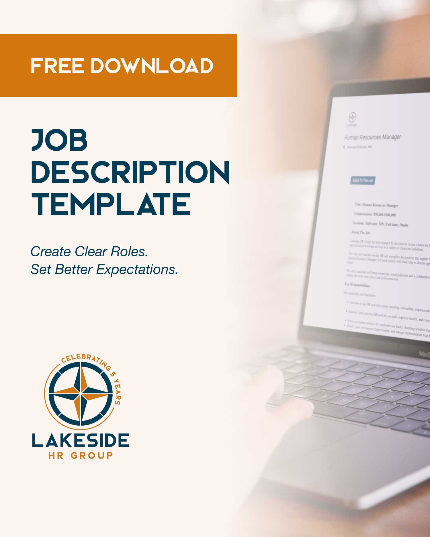 Free Download Job Description Template